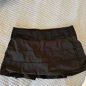 lululemon athletica Black Athletic Skirt